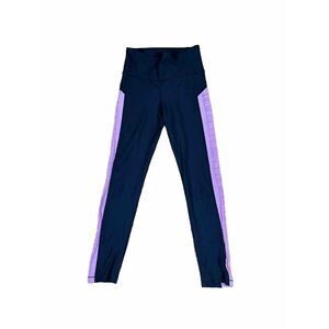 Woman Under Armour heat gear Compression Leggings XSmall Black/pink Yoga Workout